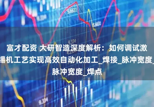 富才配资 大研智造深度解析：如何调试激光焊锡机工艺实现高效自动化加工_焊接_脉冲宽度_焊点